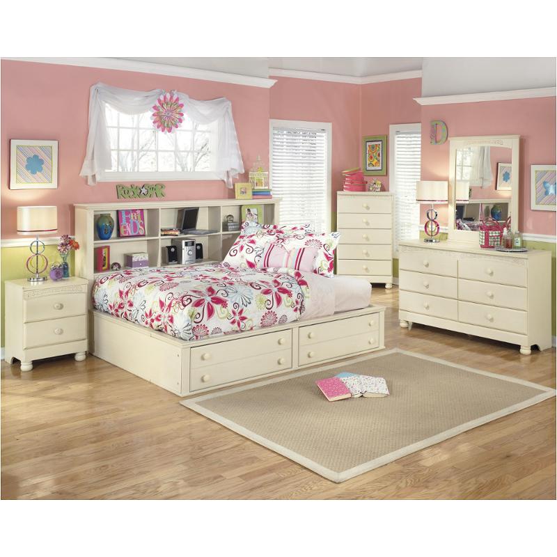 B213 85 Ashley Furniture Twin Bookcase, Ashley Furniture Cottage Retreat Twin Over Full Bunk Bed
