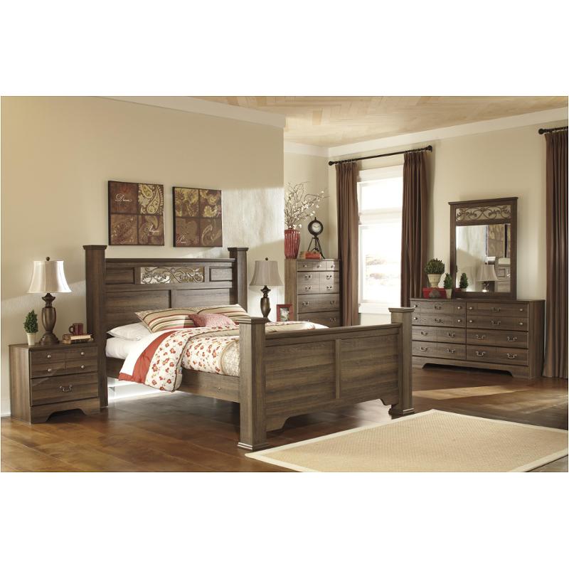 B216-87 Ashley Furniture Allymore - Brown Bedroom Furniture Bed