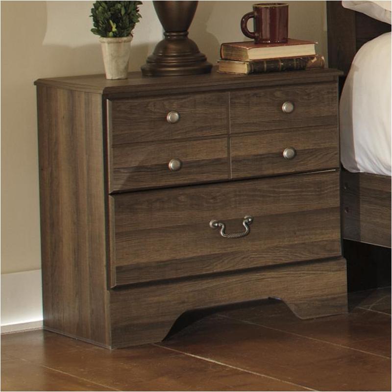 B216-92 Ashley Furniture Allymore - Brown Bedroom Furniture Nightstand