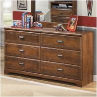 B228-21 Ashley Furniture Barchan - Medium Brown Bedroom Furniture Dresser