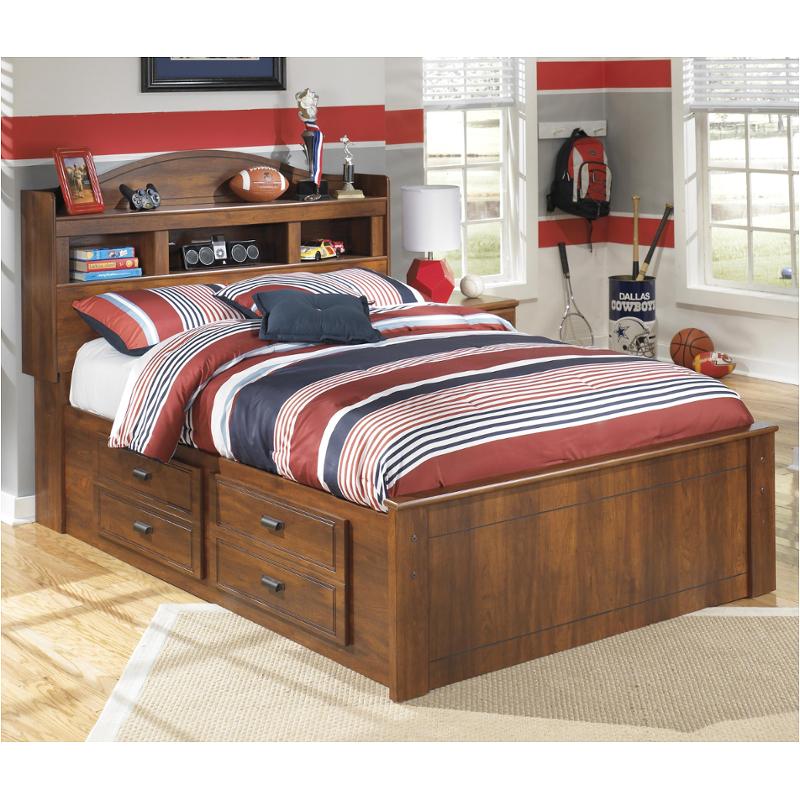 B228-50 Ashley Furniture Barchan - Medium Brown Bedroom Furniture Bed