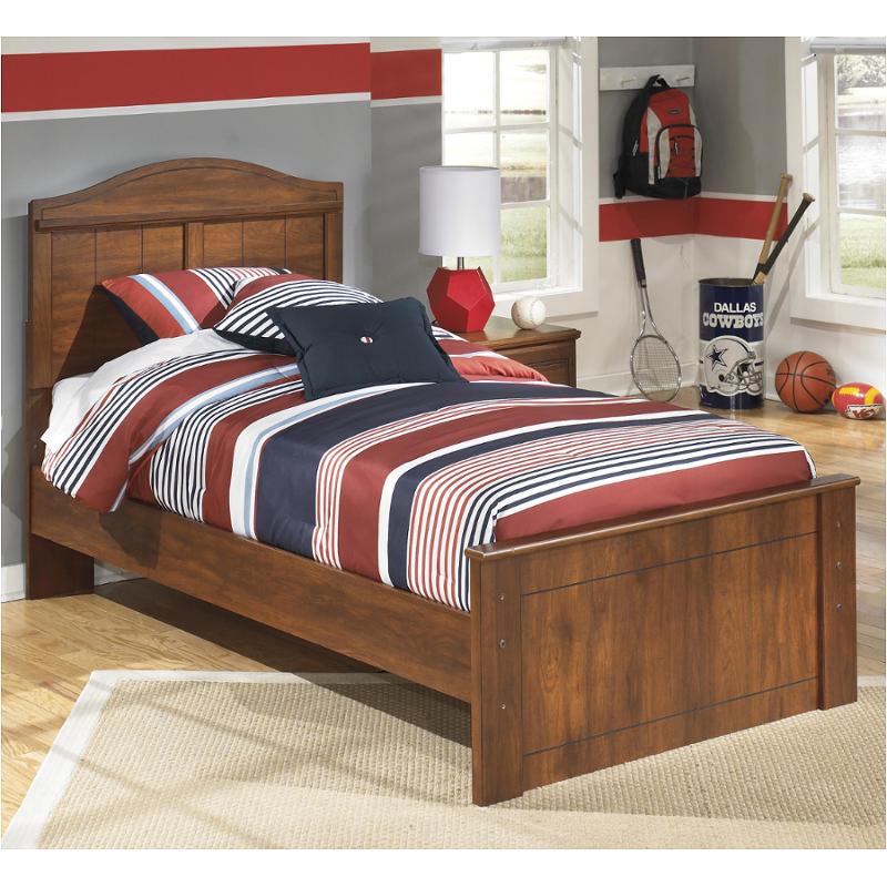 B228-53 Ashley Furniture Barchan - Medium Brown Twin Panel Bed