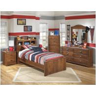 B228-63 Ashley Furniture Barchan - Medium Brown Bedroom Furniture Bed