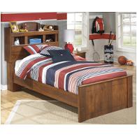 B228 63 Ashley Furniture Barchan Medium Brown Twin Bookcase Bed