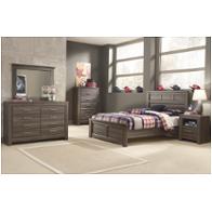 B251-87 Ashley Furniture Juararo - Dark Brown Bedroom Furniture Bed