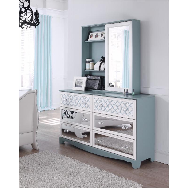 ashley furniture blue dresser Landocken - Brown / Blue