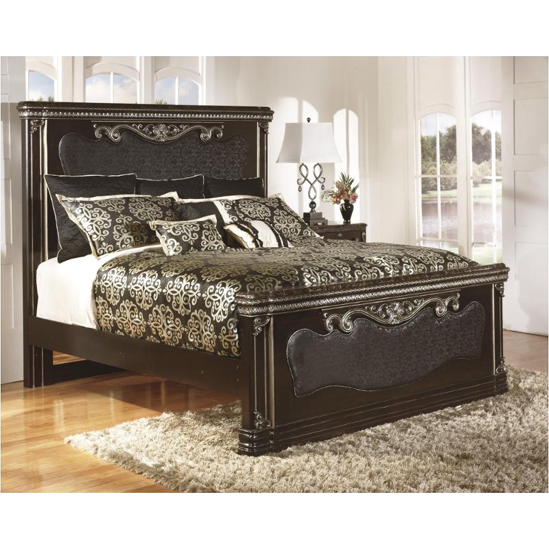 B334-67 Ashley Furniture Hopedale Queen Upholstered Mansion Bed