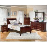 brown twin bed