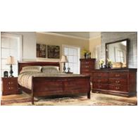 B376-82 Ashley Furniture Alisdair - Dark Brown Bedroom Furniture Bed