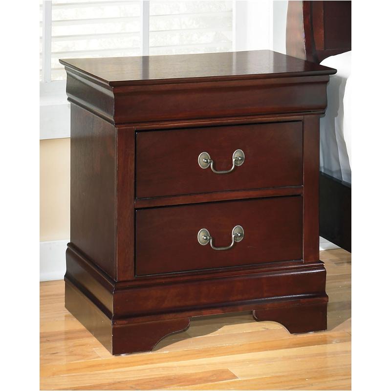 B376-92 Ashley Furniture Alisdair - Dark Brown Bedroom Furniture Nightstand