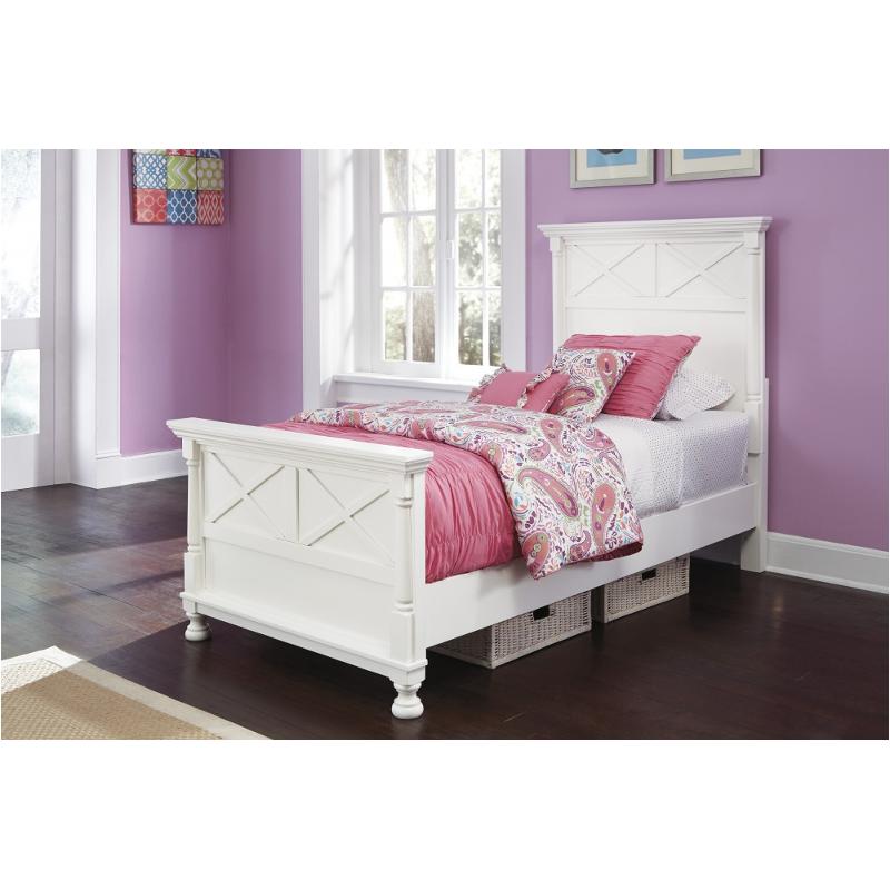 B502-53 Ashley Furniture Kaslyn Bedroom Furniture Twin Panel Bed