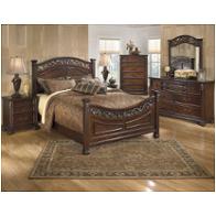 B526-58 Ashley Furniture Leahlyn - Reddish Brown Bedroom Furniture Bed