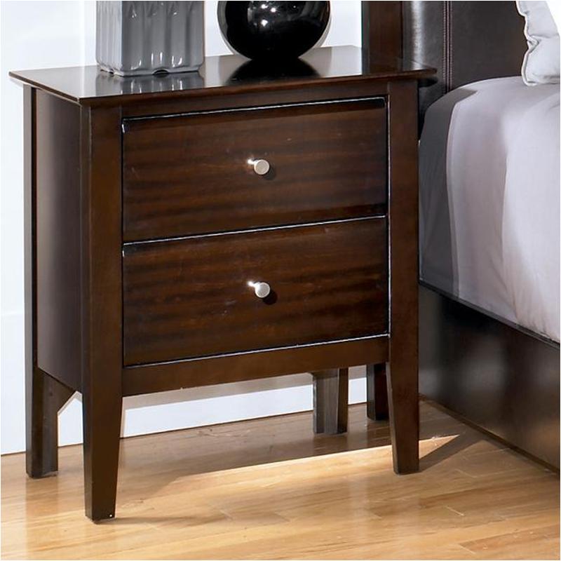 B53892 Ashley Furniture Templenz Two Drawer Night Stand
