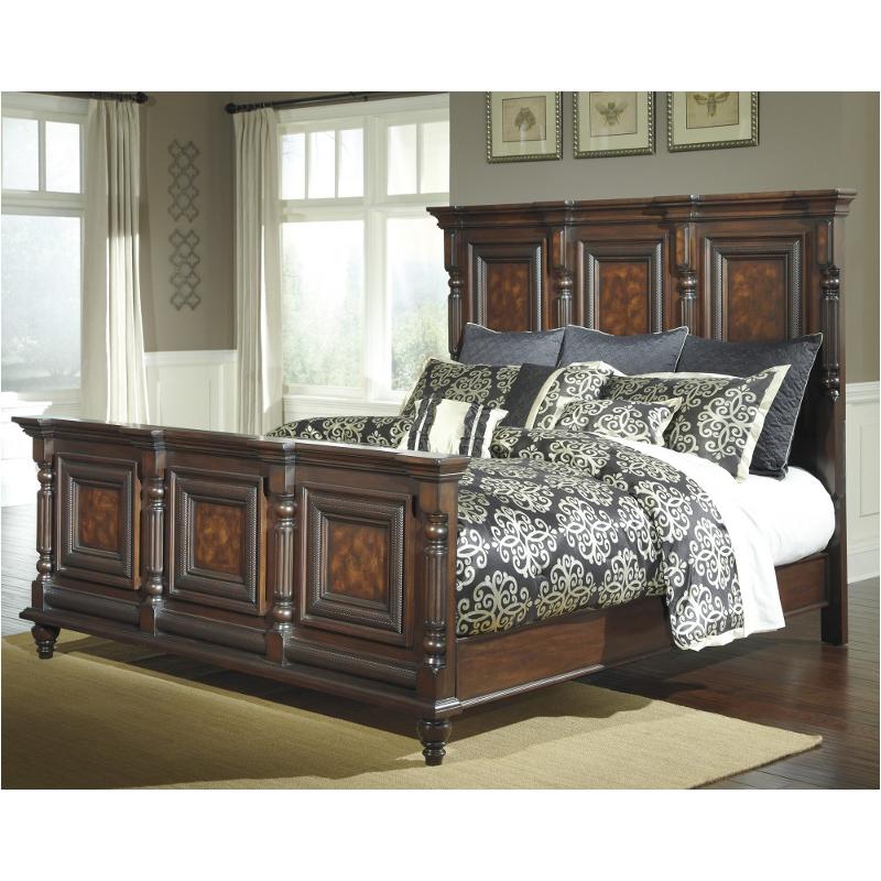 B668-158 Ashley Furniture Key Town Eastern King Mansion Panel Bed