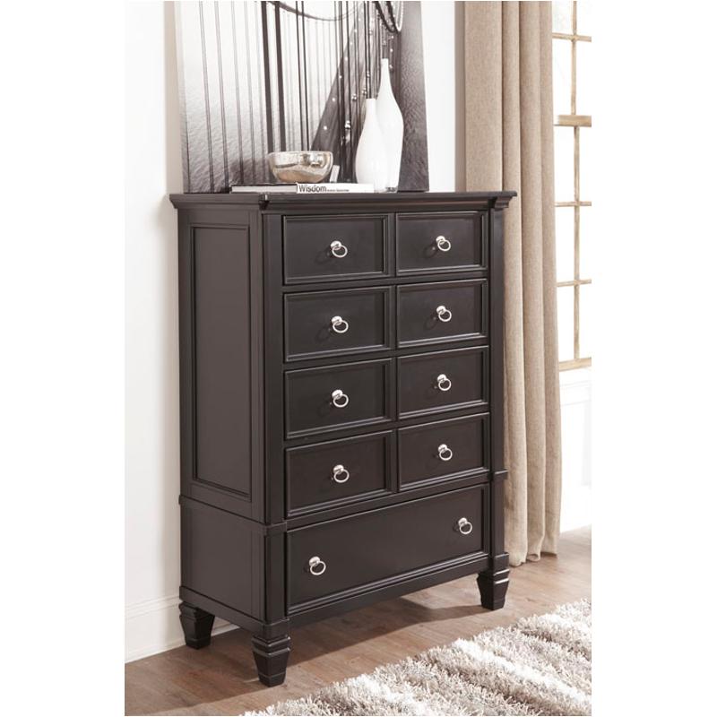 B671-46 Ashley Furniture Greensburg - Black Bedroom Furniture Chest