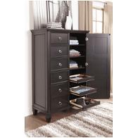 B671-48 Ashley Furniture Greensburg - Black Door Chest