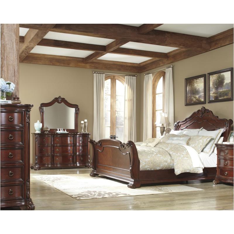 B698-77 Ashley Furniture Martanny Bedroom Furniture Bed