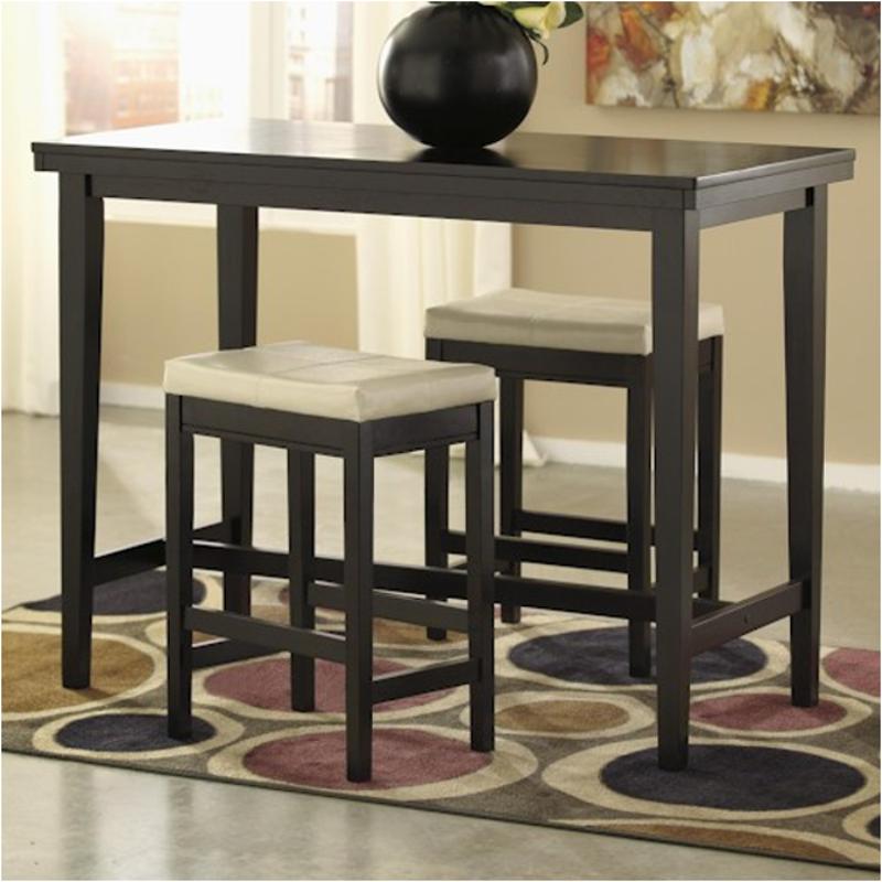 D250-13 Ashley Furniture Rectangular Dining Room Counter Table