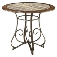 D314-13t Ashley Furniture Hopstand - Brown Dining Room Furniture Counter Height Table