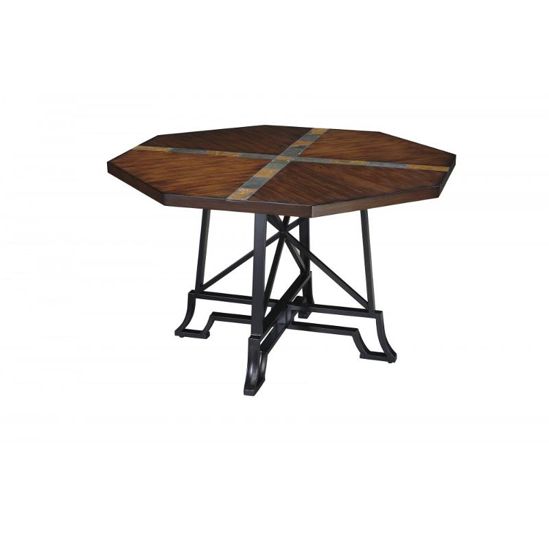 D315-15 Ashley Furniture Dining Room Table W/metal Legs