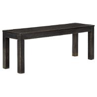 D532-09 Ashley Furniture Gavelston - Black Dining Room Furniture Benche