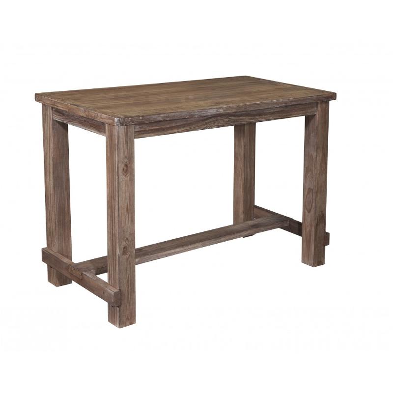 D542-12 Ashley Furniture Pinnadel - Grayish Brown Dining Room Furniture Counter Height Table