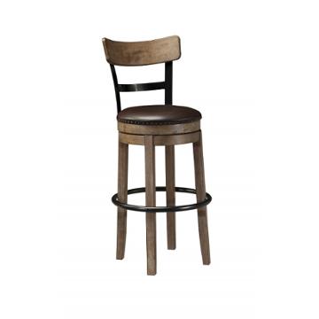 D542-130 Ashley Furniture Pinnadel - Grayish Brown Dining Room Furniture Stool