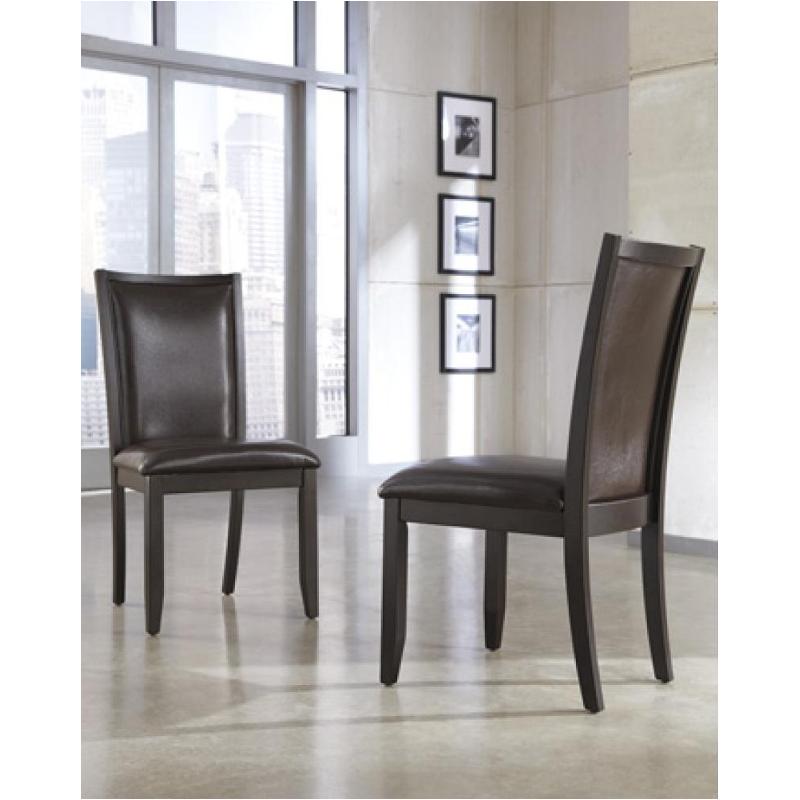 D550-02 Ashley Furniture Trishelle - Dark Brown Dining Room Furniture Dining Chair