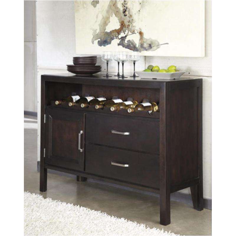 D550-59 Ashley Furniture Trishelle - Dark Brown Dining Room Furniture Server
