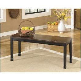 D580-00 Ashley Furniture Owingsville - Black/brown Dining Room Furniture Benche