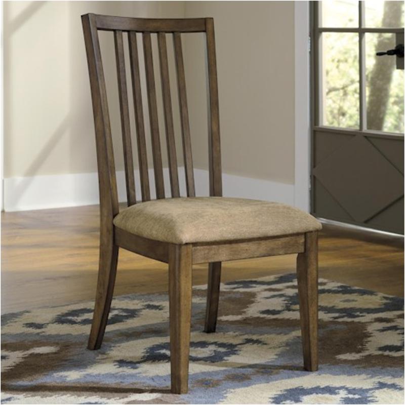 D585-01 Ashley Furniture Birnalla - Light Brown Dining Room Furniture Dinette Chair