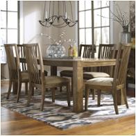D585-35 Ashley Furniture Birnalla - Light Brown Dining Room Furniture Dining Table