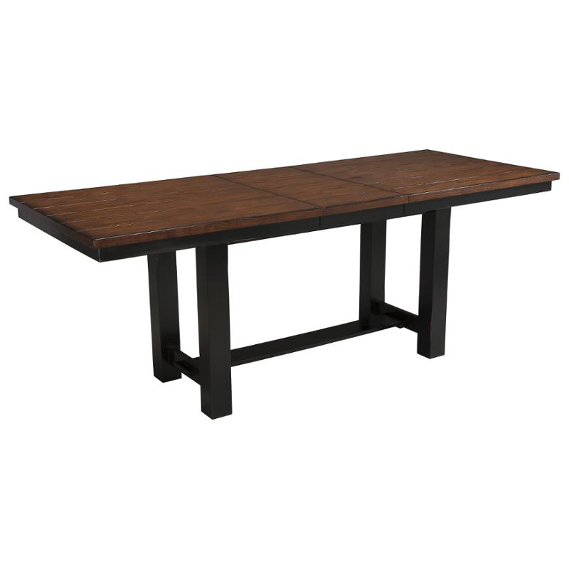 D680-32t Ashley Furniture Rectangular Dining Room Counter Table