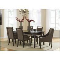 D681-35 Ashley Furniture Lanquist - Dark Brown Dining Room Furniture Dining Table