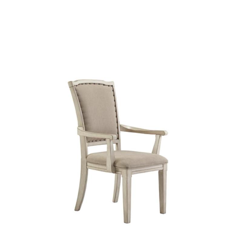 D693-01a Ashley Furniture Demarlos - Vintage White Dining Room Furniture Dinette Chair