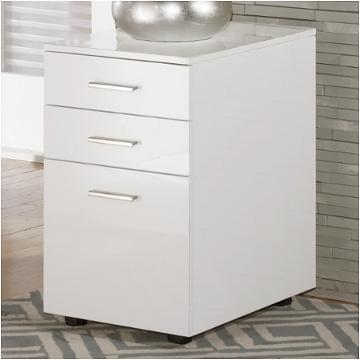 H410-12 Ashley Furniture Baraga - White Home Office File Cabinet