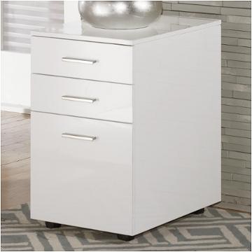 H410-12 Ashley Furniture Baraga - White Home Office Furniture File Cabinet