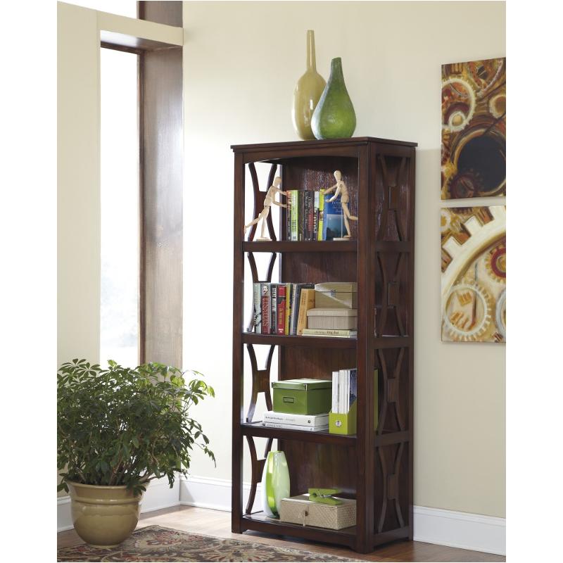 H619-17 Ashley Furniture Devrik - Brown Home Office Furniture Bookcase