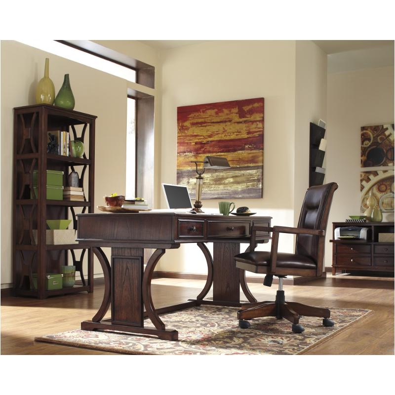 GMHN191○Ashley Furniture / アシュレイ 書斎デスク 袖 Amazon.com: Signature Design by Ashley Roanhowe Contemporary