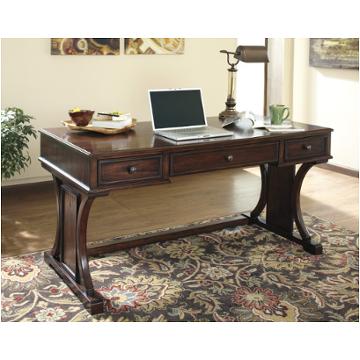 H619-27 Ashley Furniture Devrik - Brown Home Office Furniture Desk