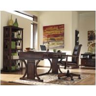 H619-27 Ashley Furniture Devrik - Brown Home Office Desk