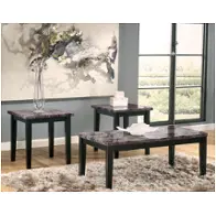 T204-13 Ashley Furniture Maysville - Black Living Room Furniture Occasional Table Set