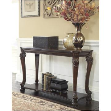 T519-4 Ashley Furniture Norcastle - Dark Brown Living Room Furniture Sofa Table