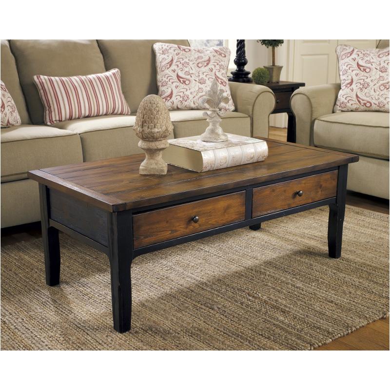 T680-1 Ashley Furniture Paskene Living Room Furniture Cocktail Table