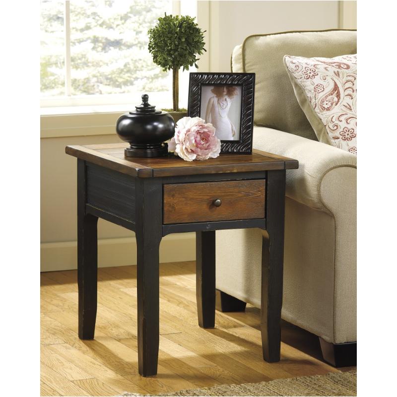 T680-3 Ashley Furniture Paskene Living Room Furniture End Table