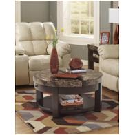 T687-8 Ashley Furniture Round Lift Top Cocktail Table
