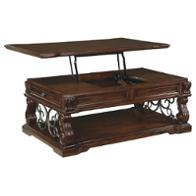 T869-9 Ashley Furniture Alymere - Rustic Brown Living Room Furniture Cocktail Table