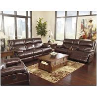 U9900087 Ashley Furniture Lensar - Burgundy Living Room Furniture Sofa