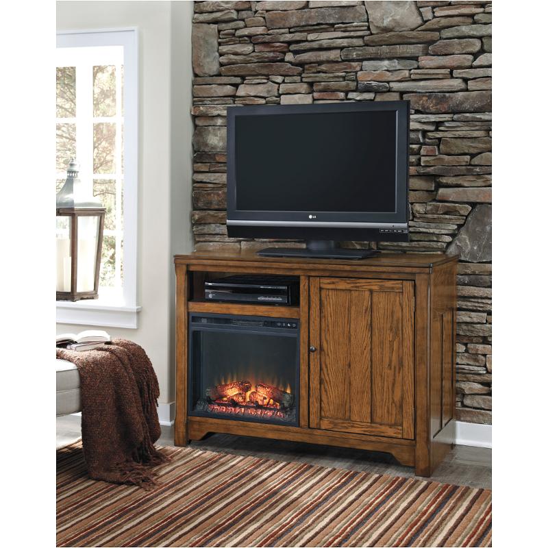 テレビ W699-58 Ashley Furniture Medium Tv Stand With Fireplace Option