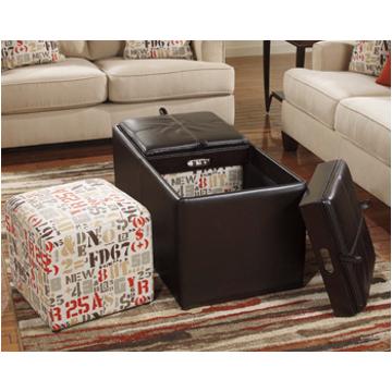 160xx11 Ashley Furniture Deshan Accents - Mango Living Room Furniture Ottoman